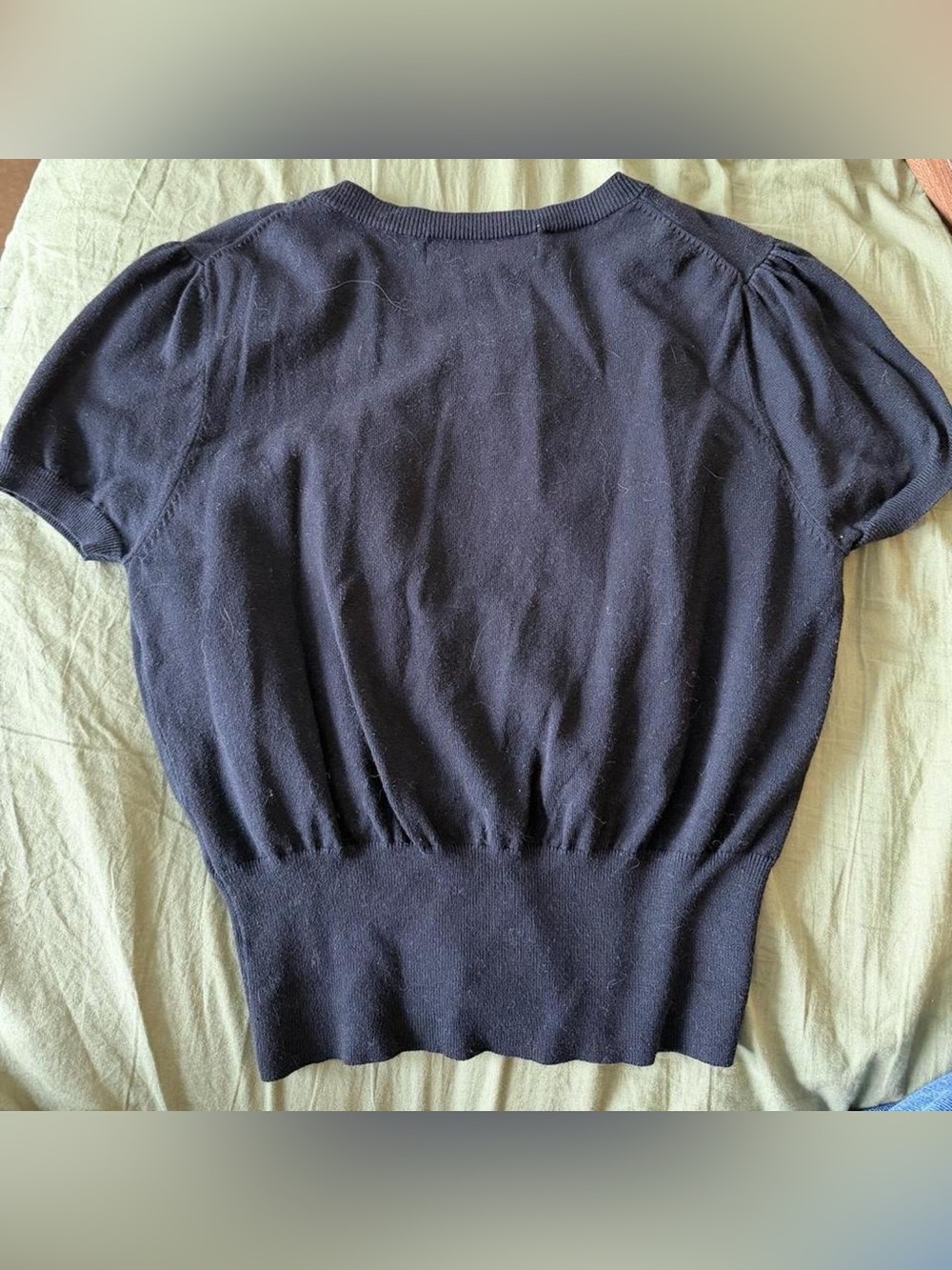 Costa Blanca Black Cardigan - Picture 2 of 3